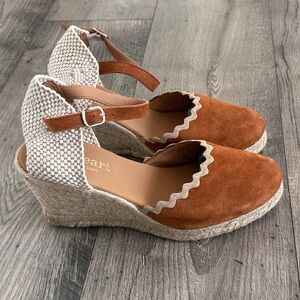 Paseaert Camel Suede Espadrilles Made in Spain Size EU 40, US 10